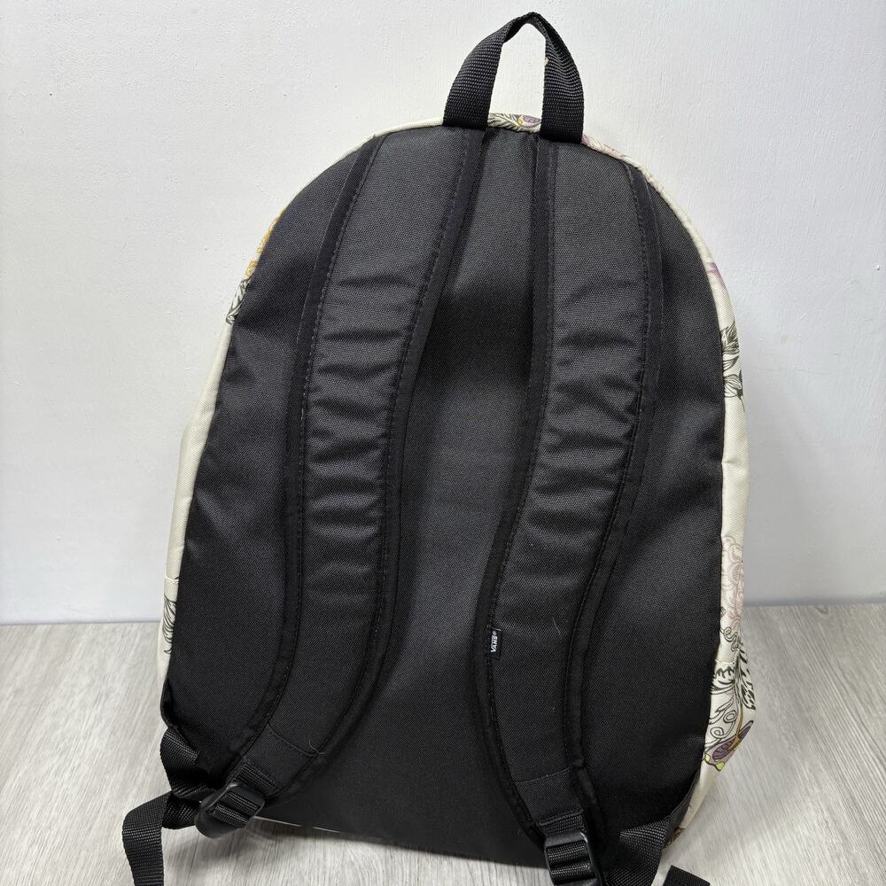 Vans Backpack Grapes Vines Floral Mushroom Adult Size Skateboard Apperal - Picture 8 of 11